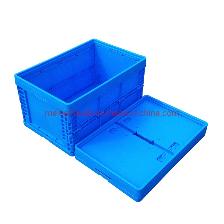 Cheaper Second Hand Plastic Injection Used Crate Molds, Turnover Box Molding, Folded Circulating Box Collapsible Revolving Case Molds