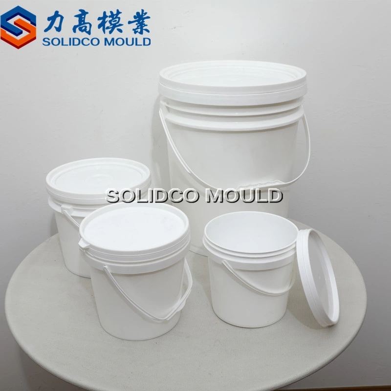 Wholesale PP Material Plastic Paint Bucket Mould