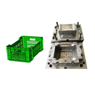 Customized Injection Tooling Mould for Stockable Plastic Crate Turnover Container Box