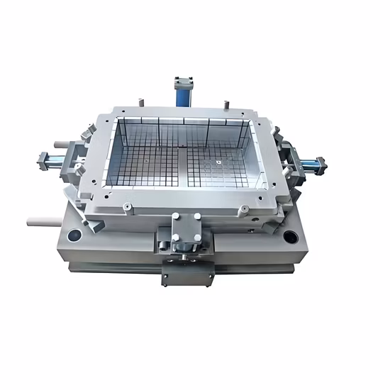 Customized Injection Tooling Mould for Stockable Plastic Crate Turnover Container Box